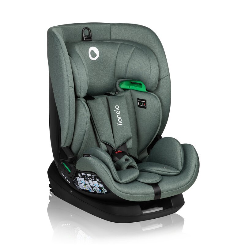 Lionelo Scaun auto Lavender I-size Isofix cu centura TopTether verde
