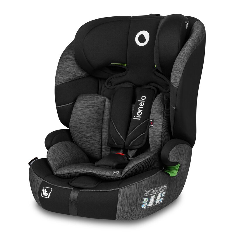 Lionelo Scaun auto Levi One i-Size universal 76-150 cm conform cu R129 gri