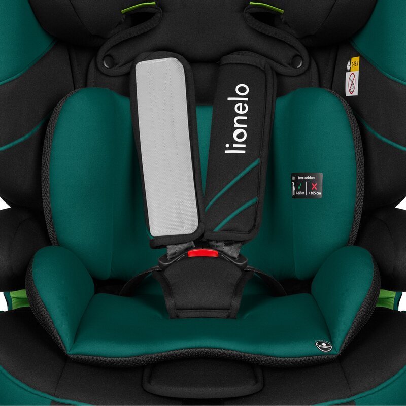 Lionelo Scaun auto Levi One i-Size universal 76-150 cm conform cu R129 verde
