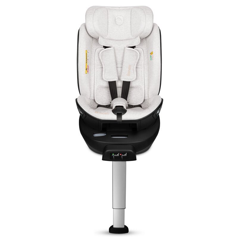 Lionelo Scaun auto Moxie Next I-Size bej 40-105 cm cu tetiera reglabila pe 8 trepte inclinare spatar in 5 pozitii si husa detasabila Conform cu R129