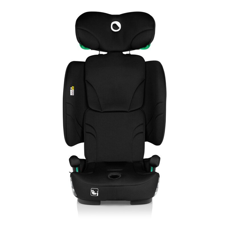 Lionelo Scaun auto Nelly Negru pliabil i-Size 76-150 cm tetiera reglabila in 15 pozitii spatar reglabil in 4 pozitii sisteme Isofix si Top Tether conform cu ECE R129