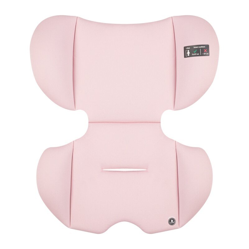 Lionelo Scaun auto pentru copii Billy Roz i-Size 76-150 cm isofix + top tether tetiera reglabila testat la impact conform cu R129