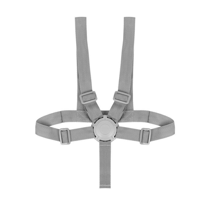 Lionelo Scaun de masa Dalia Gri 2 in 1 transformabil cu 2 suporturi pentru picioare tavita detasabila sustine 60 kg 6 luni+ conform cu EN14988