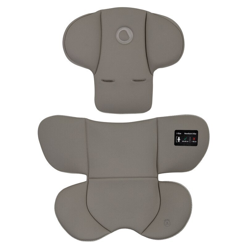 Lionelo Scoica auto i-Size Astrid Taupe 0-13 kg 40-87 cm cu salteluta testat ADAC conform cu standardul european de securitate R129