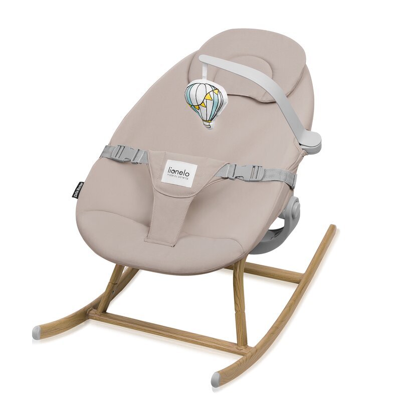 Lionelo Set balansoar si scaun de masa Dalia gri