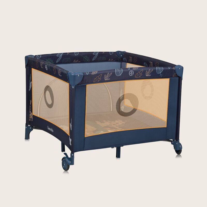 Lionelo Tarc de joaca copii Bonnie 100 x 100 cm albastru