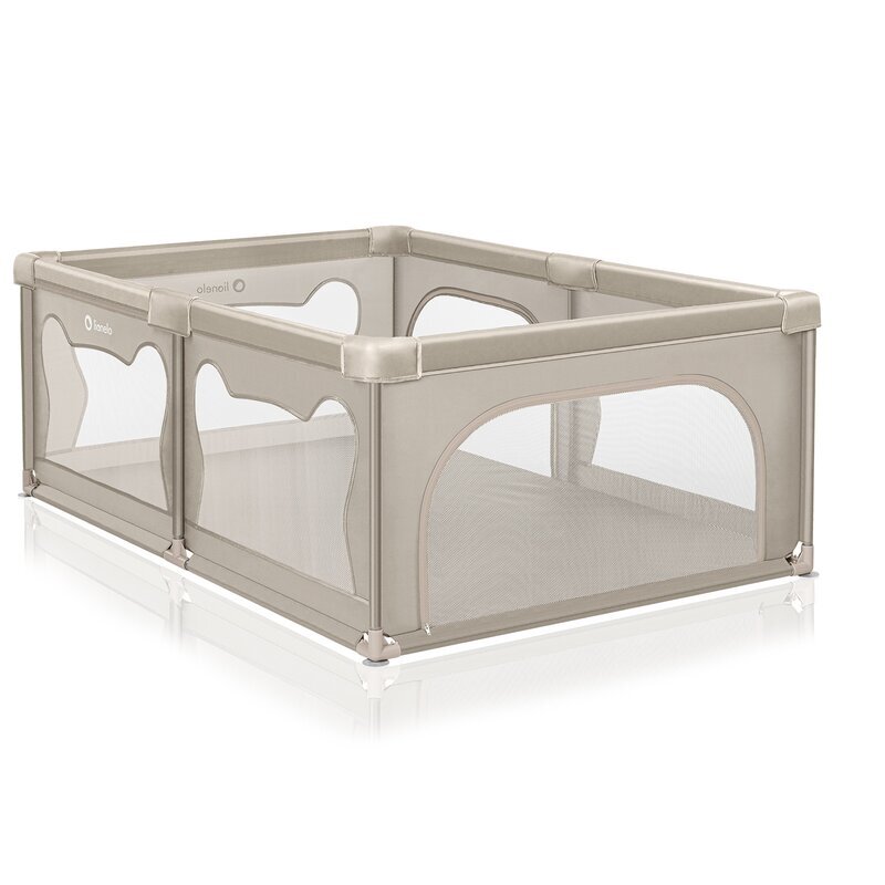 Lionelo Tarc de joaca copii Willow 127 x 187 cm bej