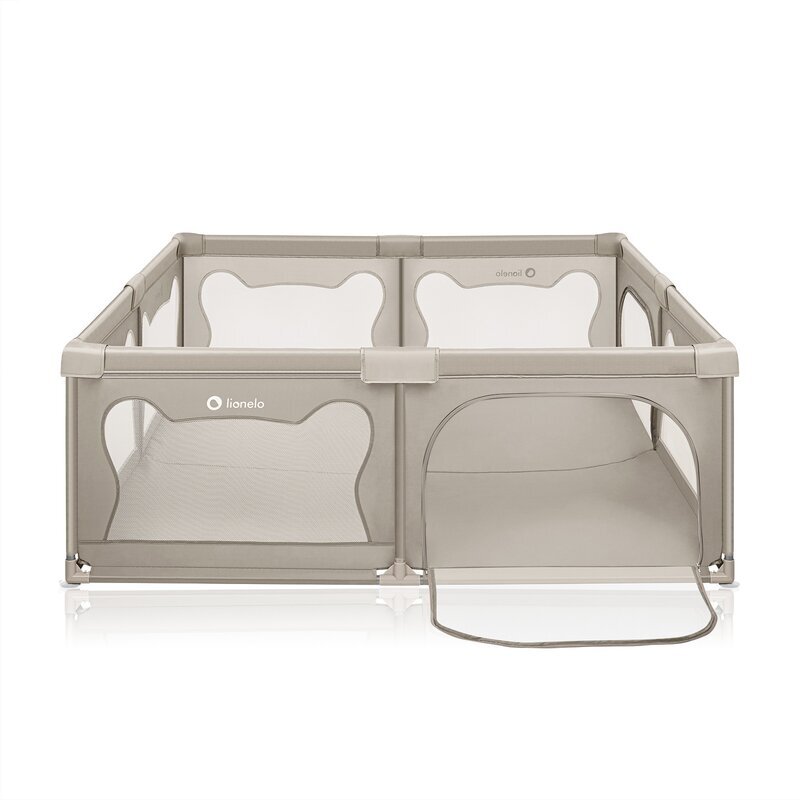 Lionelo Tarc de joaca copii Willow XL 180 x 200 cm pliere compacta bej