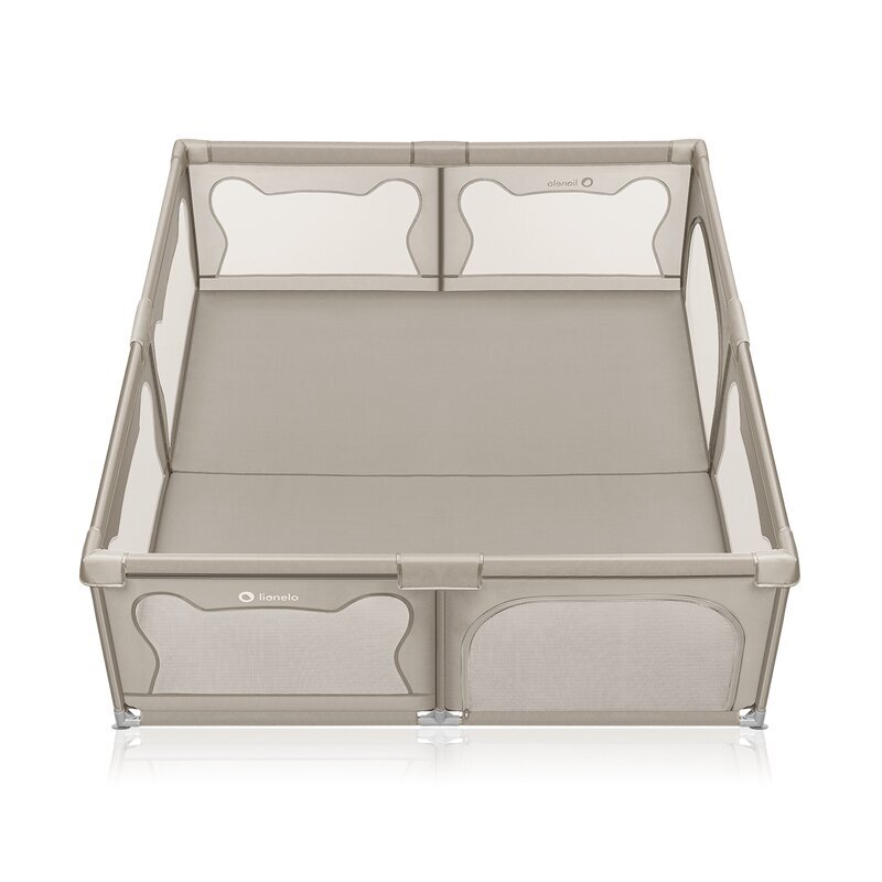 Lionelo Tarc de joaca copii Willow XL 180 x 200 cm pliere compacta bej