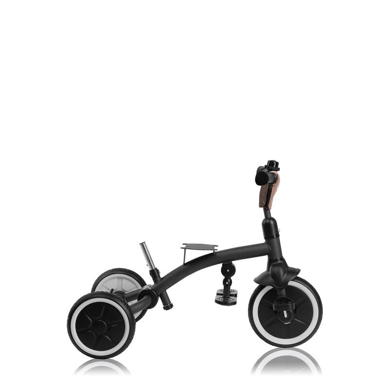 Lionelo Tricicleta pentru copii Tris Plus Bej Ultrapliabila Multifunctionala Pana la 25 kg Inclinare spatar in fata si in spate Suport picioare Control al directiei Scaun reversibil Rotire 360 grade Conform cu EN71