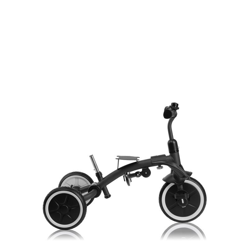 Lionelo Tricicleta pentru copii Tris Plus Roz Ultrapliabila Multifunctionala Pana la 25 kg Inclinare spatar in fata si in spate Suport picioare Control al directiei Scaun reversibil Rotire 360 grade Conform cu EN71