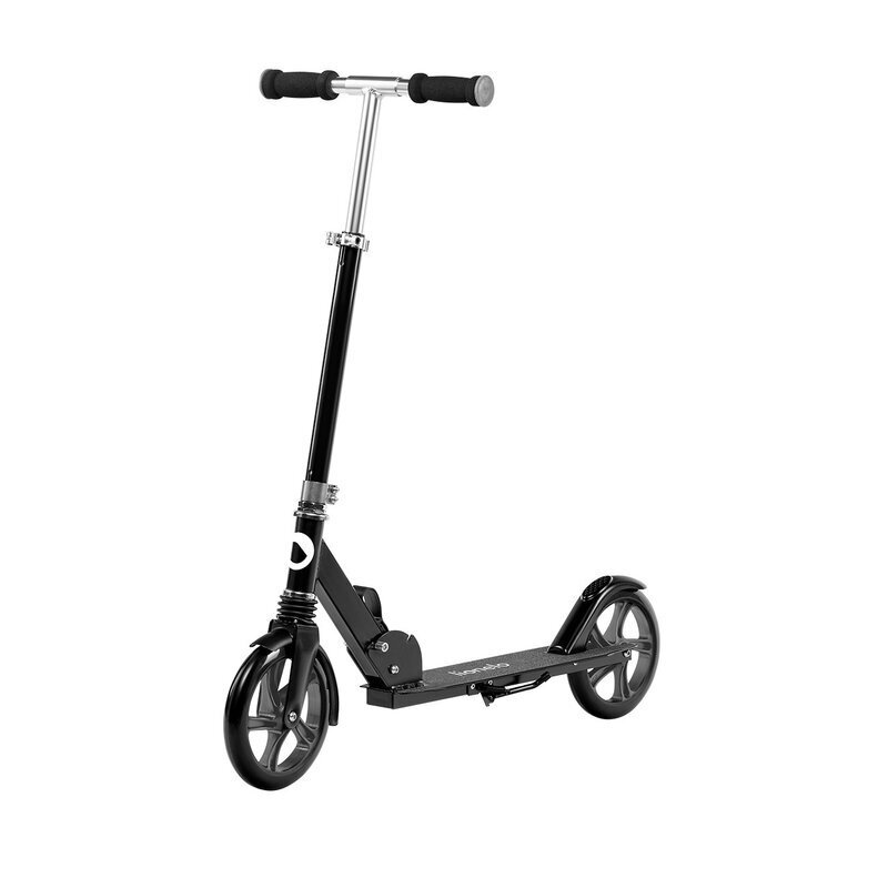 Lionelo Trotineta Luca pliabila negru ghidon reglabil pliabila platforma antiderapanta cric greutate suportata 100 kg