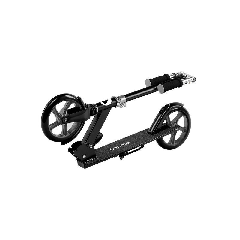 Lionelo Trotineta Luca pliabila negru ghidon reglabil pliabila platforma antiderapanta cric greutate suportata 100 kg
