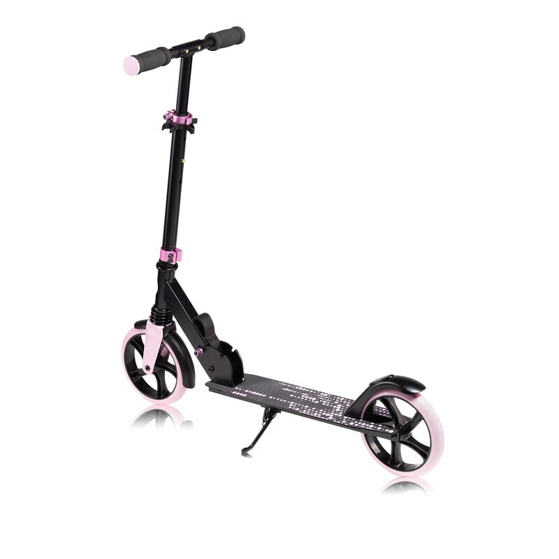 Lionelo Trotineta Luca roz ultrapliabila ghidon reglabil cric platforma antiderapanta greutate suportata 100 kg