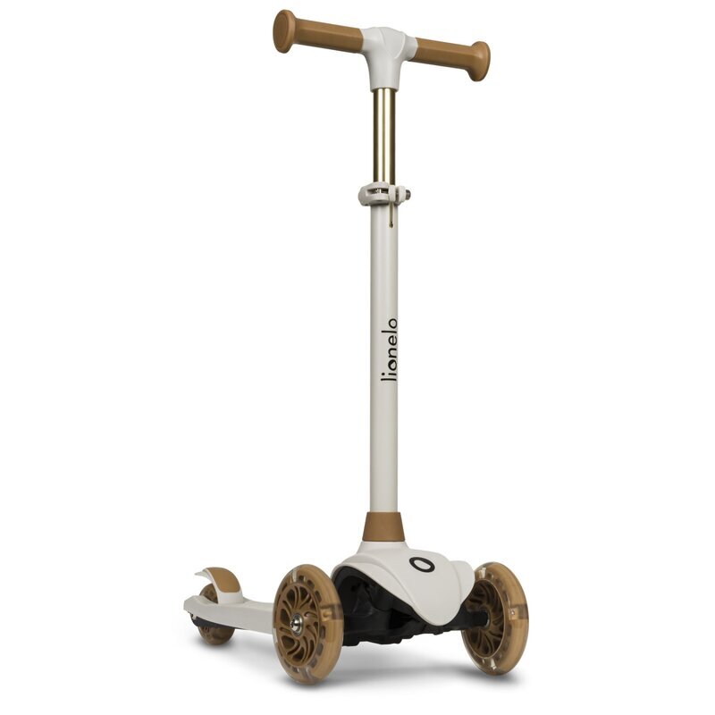 Lionelo Trotineta pentru copii Jessy Maro cu 3 roti LED ghidon reglabil pliabila platforma antiderapanta greutate suportata 50 kg
