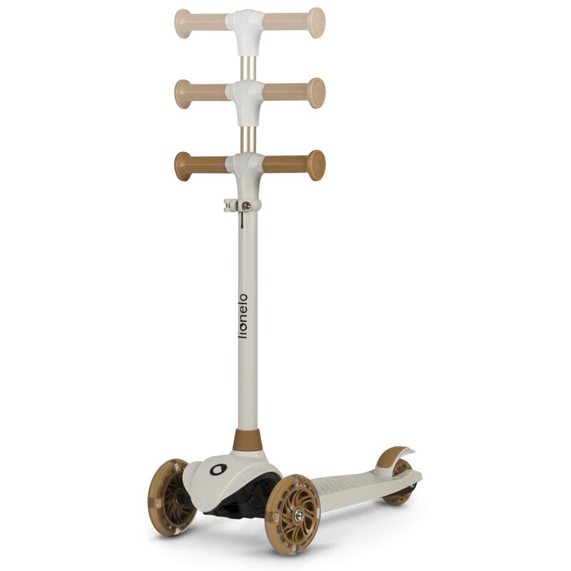 Lionelo Trotineta pentru copii Jessy Maro cu 3 roti LED ghidon reglabil pliabila platforma antiderapanta greutate suportata 50 kg