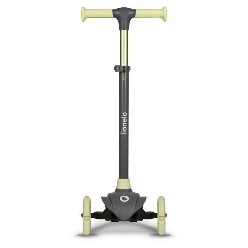 Lionelo Trotineta pentru copii Jessy Verde cu 3 roti LED ghidon reglabil pliabila platforma antiderapanta greutate suportata 50 kg
