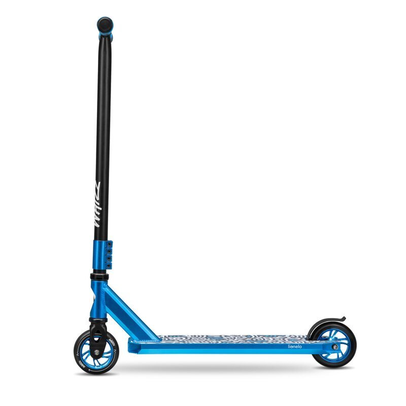 Lionelo Trotineta Whizz albastru pentru acrobatii din aluminiu frana Flex Fender greutate suportata 100 kg