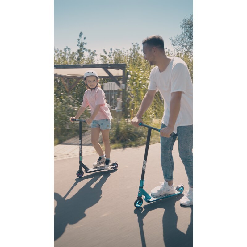 Lionelo Trotineta Whizz pentru acrobatii galbennegru platforma antiderapanta sistem de compresie IHC 9 20 - 100 kg