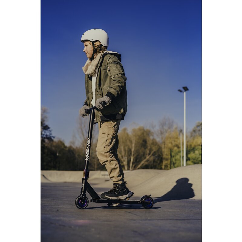 Lionelo Trotineta Whizz pentru acrobatii multicolor platforma antiderapanta sistem de compresie IHC 9 20 - 100 kg