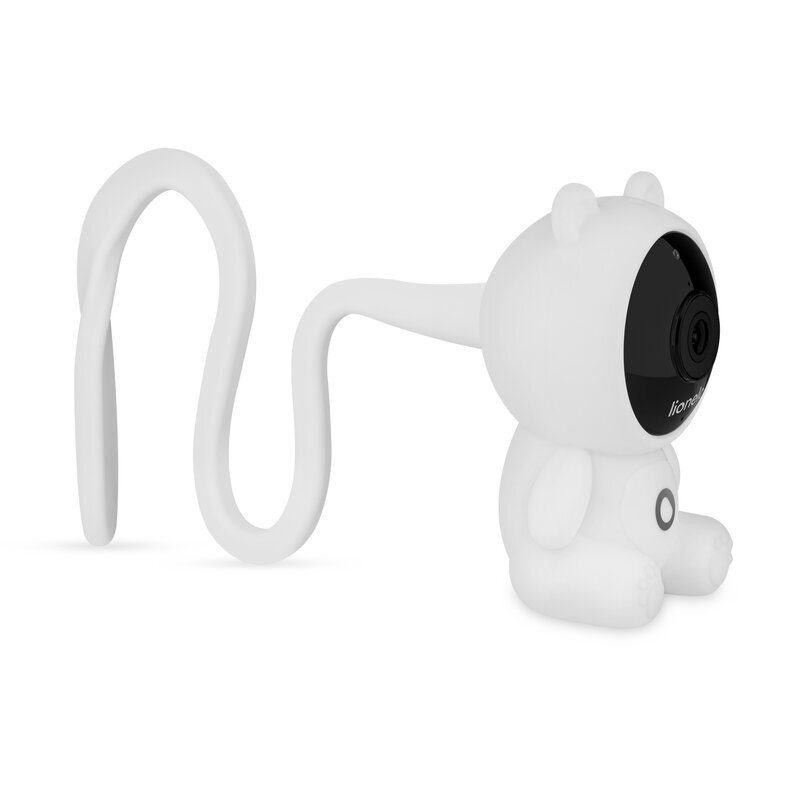 Lionelo Video monitor Babyline Smart Alb 2.0 camera WiFi Full HD 1080p aplicatie Smart comunicare bidirectionala senzor temperatura