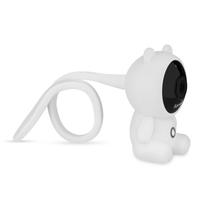 Lionelo Video monitor Babyline Smart Alb 2.0 camera WiFi Full HD 1080p aplicatie Smart comunicare bidirectionala senzor temperatura