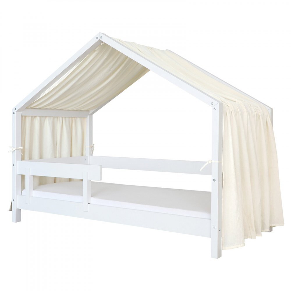 Little Amy Baldachin muselina pentru pat tip casuta Crem 430 cm