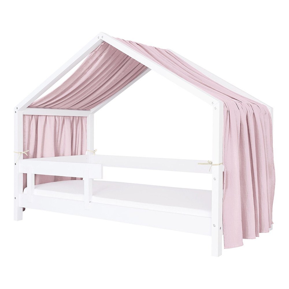 Little Amy Baldachin muselina pentru pat tip casuta Mov deschis 300 cm