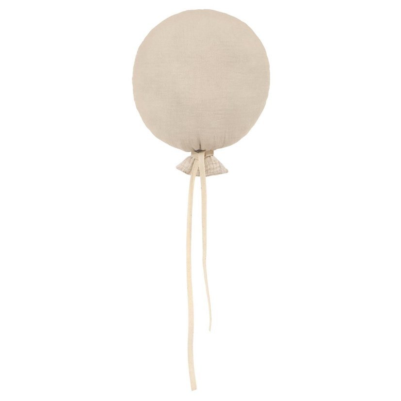 Little Amy Balon Textil Muselina Handmade Bej