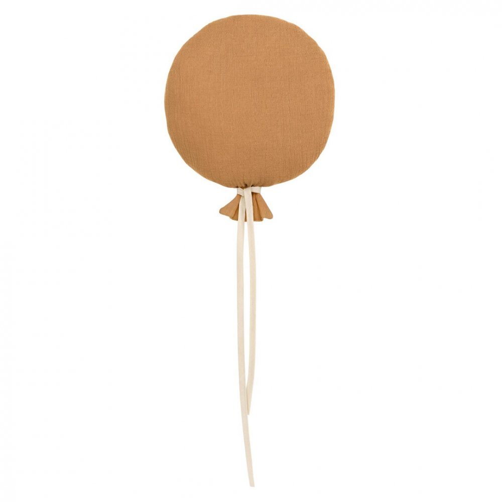 Little Amy Balon Textil Muselina Handmade Camel
