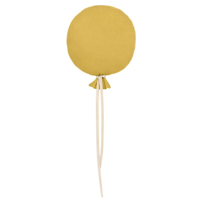 Little Amy Balon Textil Muselina Handmade Mustar