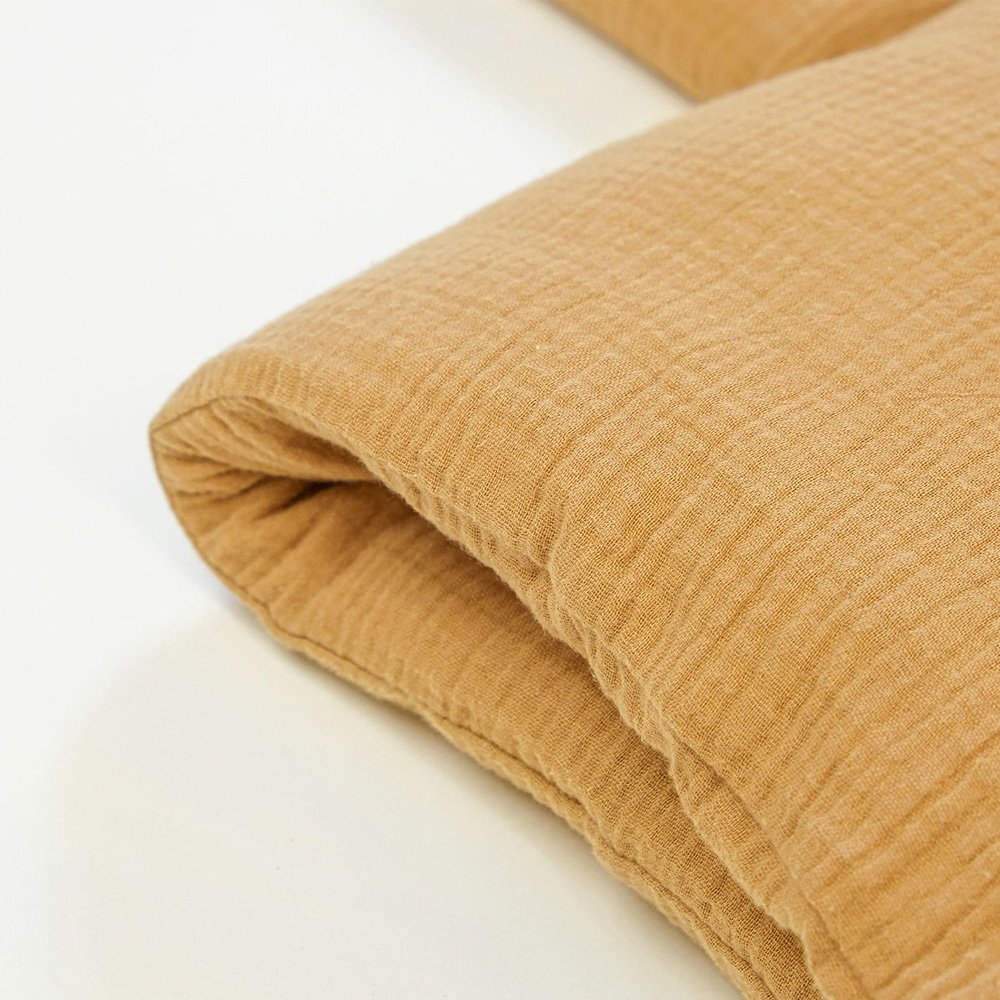 Little Amy Lenjerie de pat cu 2 piese din muselina Camel 100x135 cm