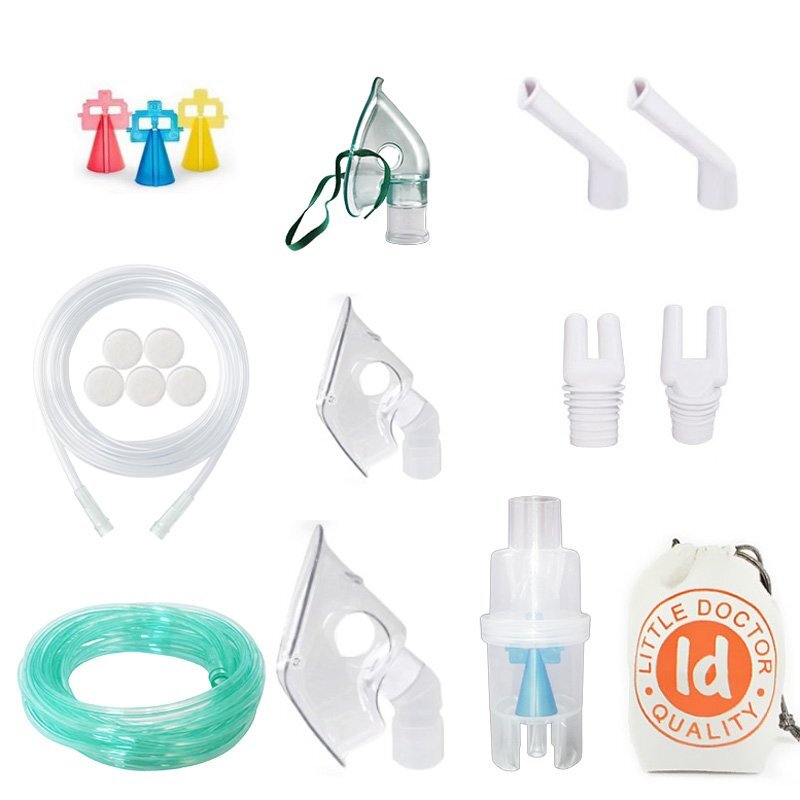 Little Doctor Aparat aerosoli cu compresor LD-220C Pro cu 3 dispensere3 masti si 6 m furtun