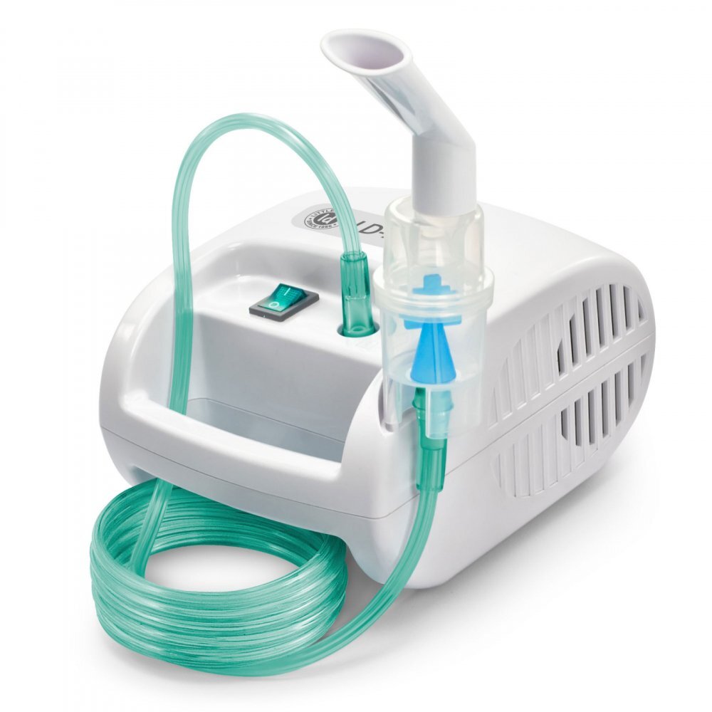 Little Doctor Aparat aerosoli cu compresor LD - 221C Pro cu 3 dispensere pentru reglarea dimensiunii particulelor 3 masti si furtun de 6 m
