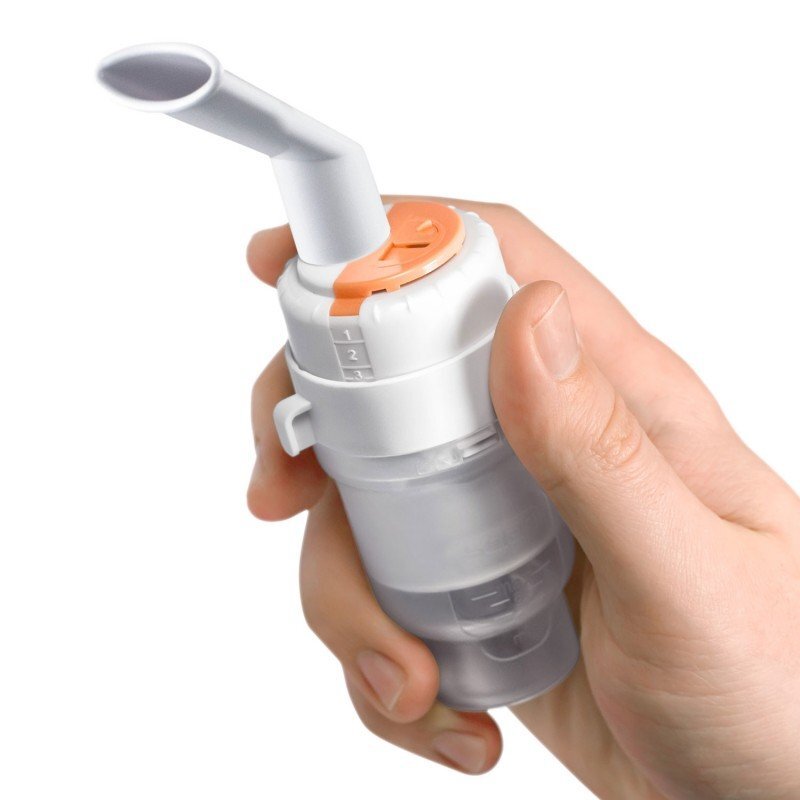 Little Doctor Aparat aerosoli LD-213C nebulizator cu compresor 3 moduri de nebulizare alb