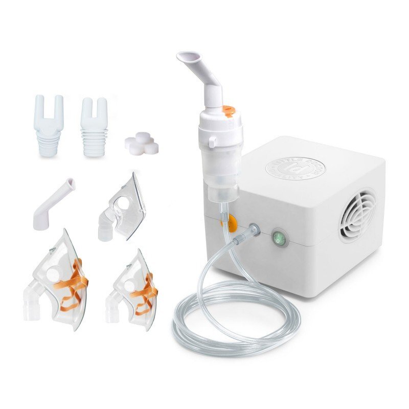 Little Doctor Aparat aerosoli LD-213C nebulizator cu compresor 3 moduri de nebulizare alb