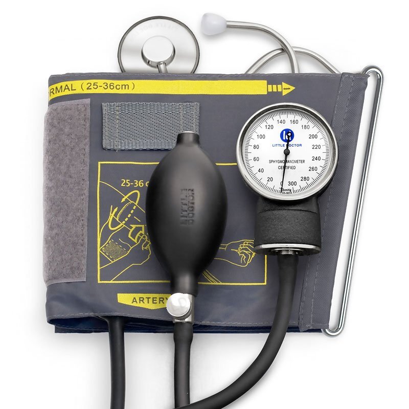 Little Doctor Tensiometru mecanic LD 71A profesional stetoscop atasat