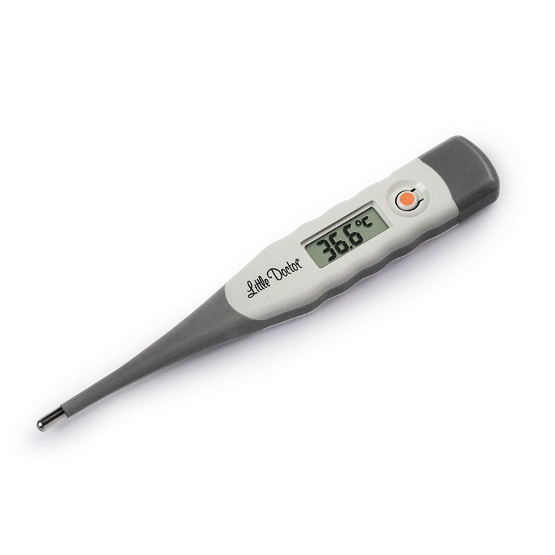 Little Doctor Termometru digital LD 302 rezistent la apa flexibil display LCD