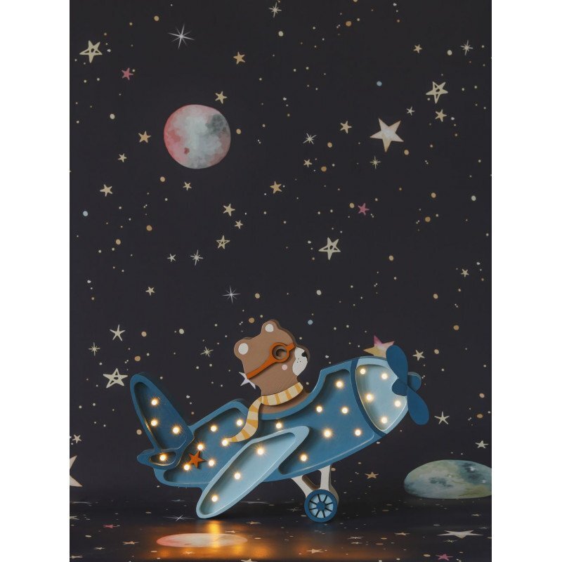 little lights Lampa Aeroplan Denim Blue