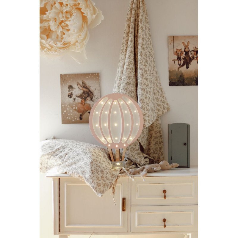 little lights Lampa Balon cu aer cald Powder Pink