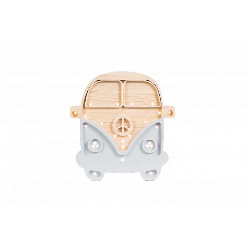 little lights Lampa Van Grey Wood