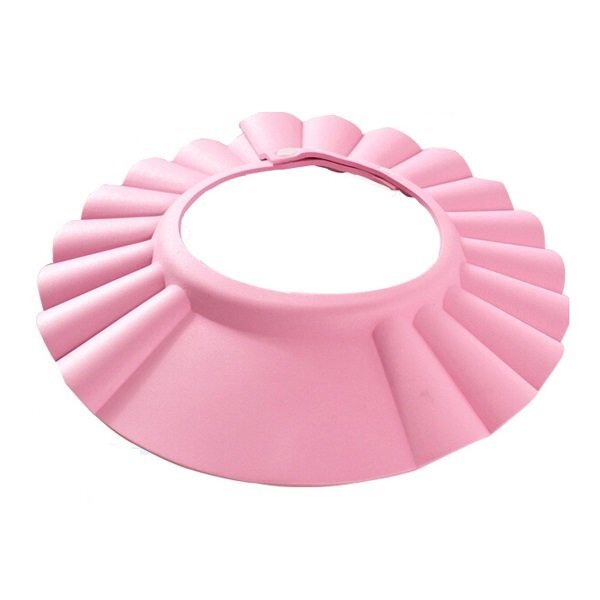 Little Mom Aparatoare sampon Happy Bath Pink din spuma moale reglabila in 4 faze dimensiuni 30x28 cm