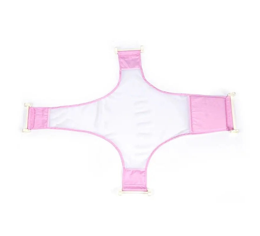 Little Mom Hamac Classic Pink pentru cadita material textil forma ergonomica dimensiune reglabila fara BPA recomandat 0 luni+