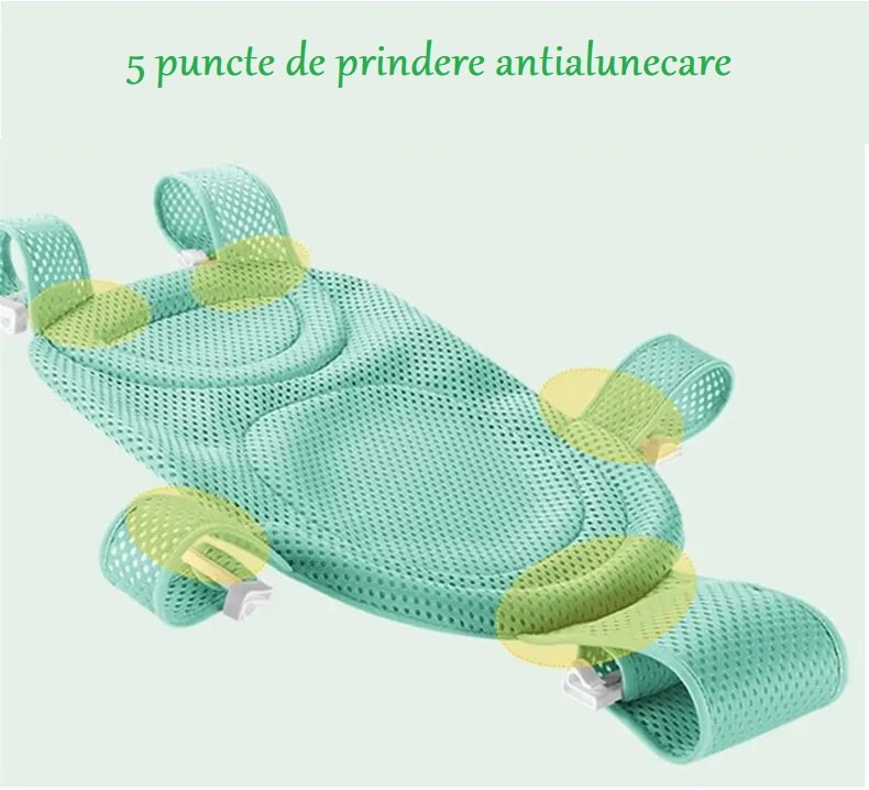 Little Mom Hamac textil pentru cadita Comfy Green