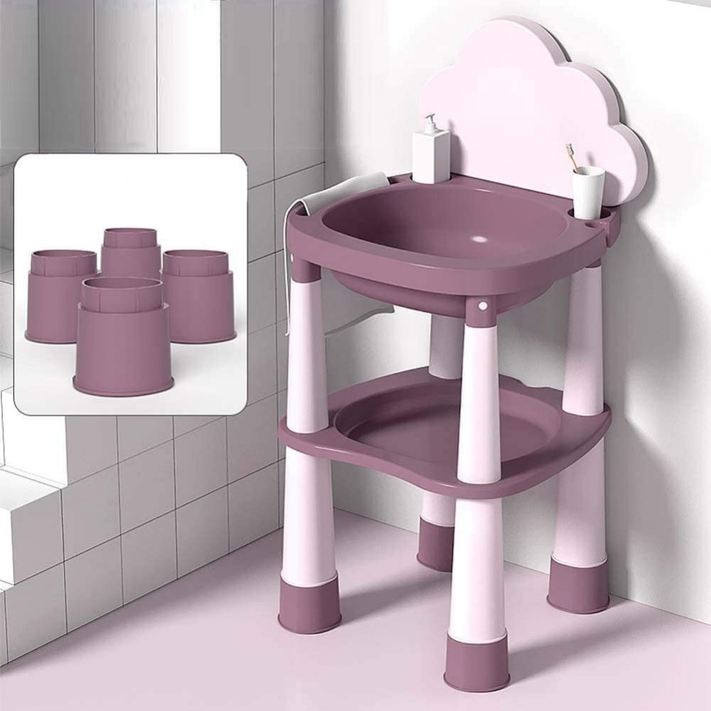 Little Mom Lavoar Purple pentru igiena copiilor reglabil pe inaltime fara BPA varsta 3 ani+ dimensiuni 419 x 39 x84 cm