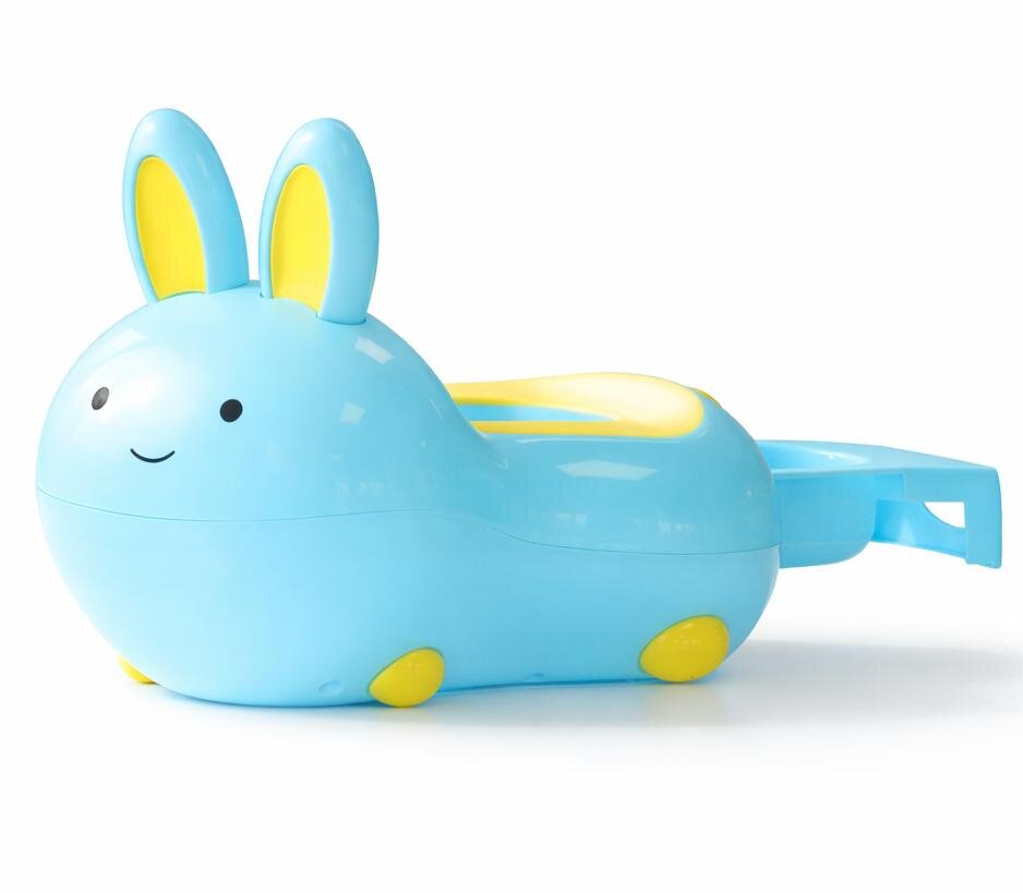 Little Mom Olita pentru copii Rabbit Blue cu baza solida insert detasabil picioruse antiaderente forma ergonomica