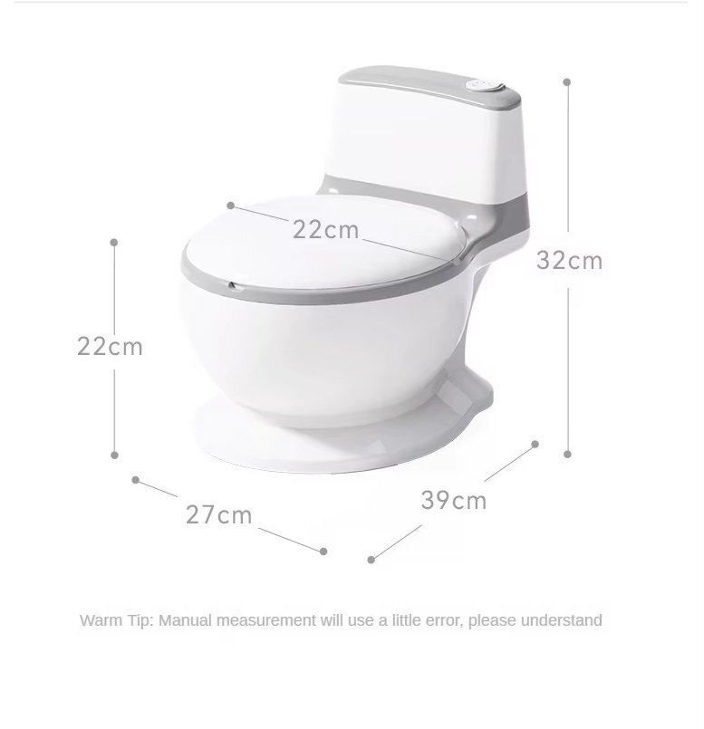 Little Mom Olita tip minitoaleta pentru copii Green design realist si ergonomic colac PVC cu vas colector detasabil suport pentru hartie baza antiderapanta dimensiune 39 x 27 x 32 cm