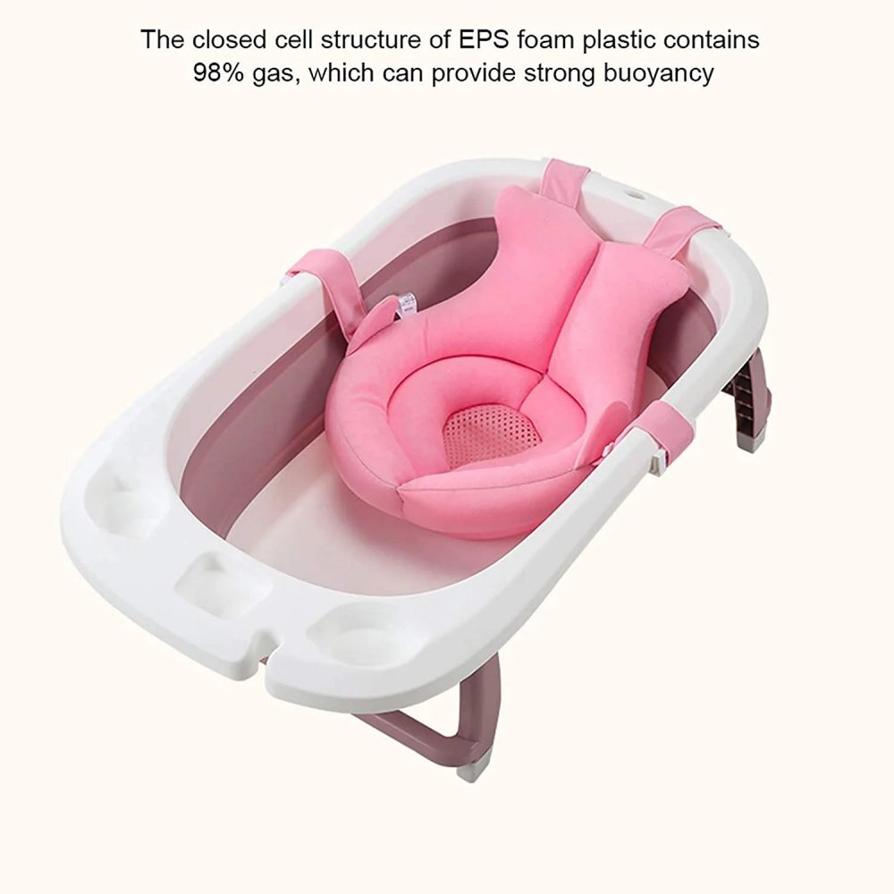 Little Mom Pernuta Hamac Bionic Pink pentru bebelui si nou-nascut tesatura moale cu fixare in 4 puncte dimensiune 47x37x26 cm