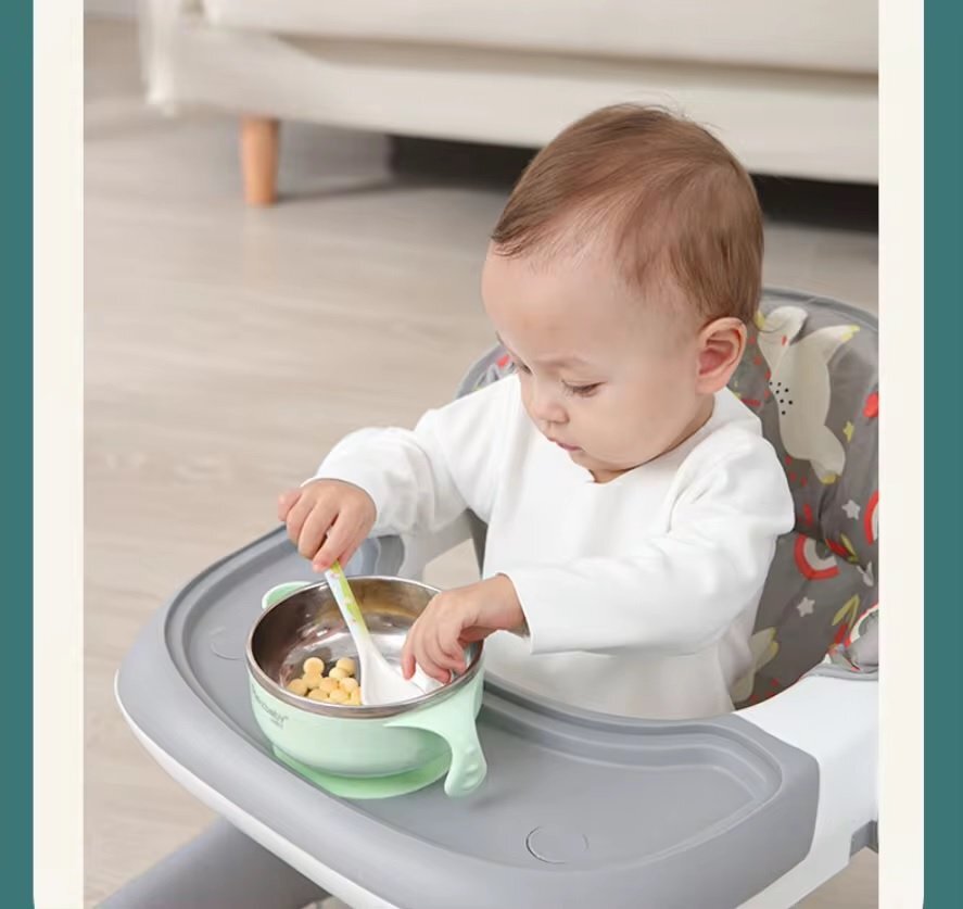 Little Mom Premergator bebelusi Cosmos Grey 2 in 1 cu functie de antepremergator cu 6 roti silentioase sistem de franare sezut reglabil pliere usoara si compacta spatar ergonomic panou interactiv detasabil