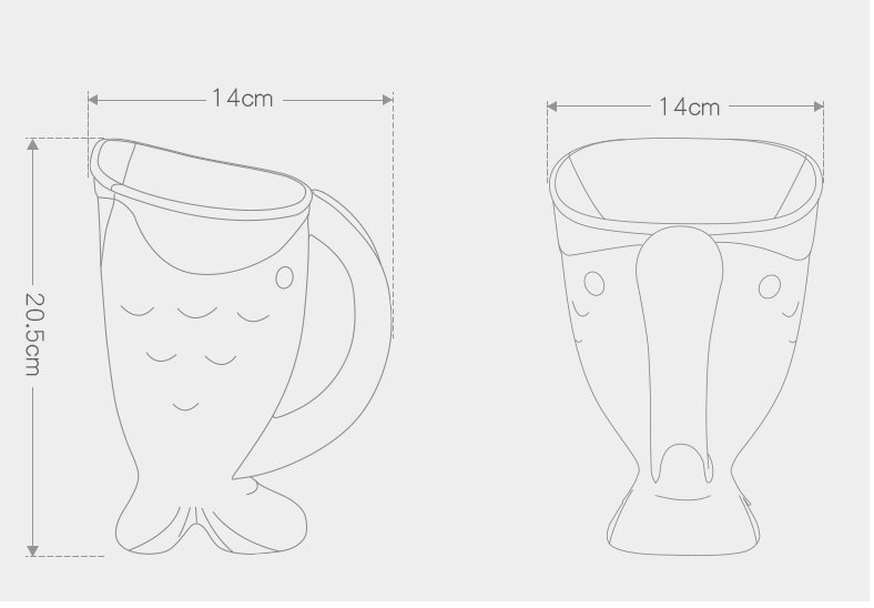 Little Mom Recipient pentru clatire Fish Blue